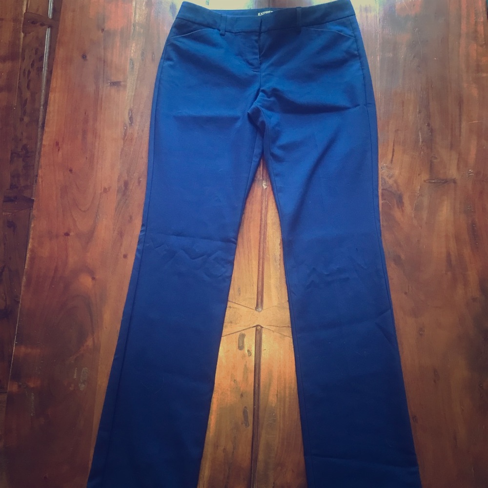 Express Editor Pant in Cobalt Blue
